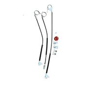 Eofooq Power Window Regulator Window Regulator Repair Kit for Laguna II 2-2001-2007 - Front Left and Right 8200000937 8200000938 Window Regulator Bracket(Front Right)