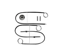 Eofooq Power Window Regulator Window Regulator Repair Kit Front Left Side for Smart Roadster Osf 2003-2005 Window Regulator Bracket