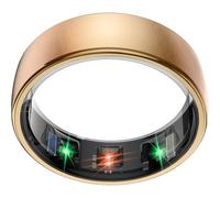 EOGBM Smart Health Ring Sleep Health Tracker for Women Men with Heart Rate, Blood Oxygen, Sleep Monitor, Steps,Calories, 5ATM Waterproof for iPhone/Android, No Subscription Fee (Rose Gold, 12#)
