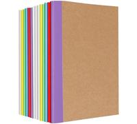 EOGRFW 16 Pack Composition Notebooks Bulk, A5 Kraft Notebooks