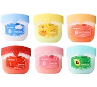 EOGRFW 6-Piece Mini Lip Balm Makeup Set - Moisturizing, Repair Care for Dry Lips