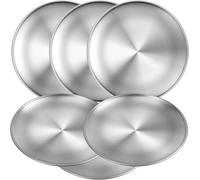 EOGRFW 6 Stainless Steel Round Tableware