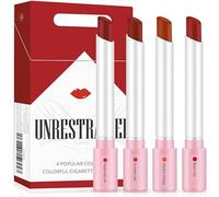 EOGRFW Matte Lipstick Set,4 Colors Lip Gloss Set,Long Lasting Waterproof Matte Lip Stick,High Pigmented Lipgloss,Non-Sticky Lipsticks,Lipstick Makeup For Teenage Girls Women Gifts,Velvet Lipsticks