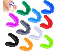 EOGRFW Pack of 10 Sports Mouth Guards, Sports Mouth Guard, 10 Colours