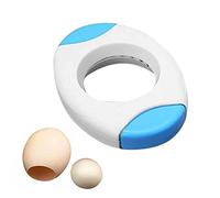 Eoixuqba 2 Egg Cutter Topper, Egg Shell Opener, 8.3x5.7x1.8cm Creative Egg Cutter Tool, Soft Hard Boiled Egg Shell Removal Kitchen Supplies Tools Scissors, for Cooking