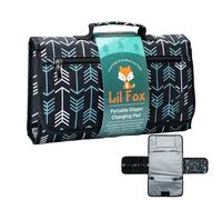 Eoixuqba 34.5X15.5cm Baby Changing Pad Baby Changing Mat Wipe Clean Change Mat for Newborns for Travel,Oxford Cloth Diaper with Memory Foam Pillow, New Born Changing Station