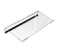 Eoixuqba Acrylic Computer Keyboard Stand Tilt - Acrylic Keyboard Stand Clear, Tilted Keyboard Stand, Acrylic Keyboard Holder Tilt, Keyboard Stand For Ergonomic Typing, For PC Rooms Schools Desks
