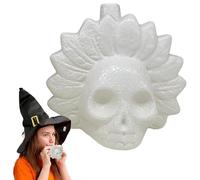 Eoixuqba Ancient Death Whistle,Stress Relief Screaming Whistle - Halloween Screaming Aztec War Whistle, Portable Realistic Screaming Sound Whistle