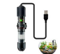 Eoixuqba Aquarium Heater, Submersible Waterproof Compact, USB Mini Aquarium Heater, for Koi Turtle Hermit Crab Living Room Bedroom Study Room Apartment Dorm