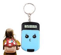 Eoixuqba Calculator for Kids - Tiny Key Calculator with Buttons,Candy-Colored Digits Calculator, Cute and Functional Key Chain Calculator