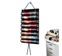 Eoixuqba Card Game Mat Holder, Card Game Play Storage 8-Mat Bag, Space-Saving Wall-Mounted Pad Container for Family Friends Classmates Home Dorm Travel Group Activity