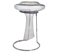 Eoixuqba Decanter Holder Stand, Whisky Decanter Drying Stand, Stand for Bottle Cup Dryer, Sturdy Holder for Drying Wine Decanters with Rubber Coated Top to Scratch