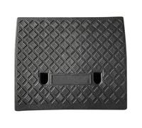 Eoixuqba Driveway Kerb Ramp 50 X 40 X 17cm Curb Ramps Rubber Kerb Ramps Mobility Scooter Ramp Heavy Duty Mobility Threshold For Wheelchairs, Cars Vehicles, Caravan, Scooter Wheels, Bike, Motorcycle