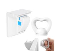 Eoixuqba Invisible Magnetic Cabinet Locks,Child Proof Cabinet Lock | Invisible Cupboard Lock with Glue and Screws, Child Cabinet Lock, Drawer Security Lock