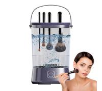 Eoixuqba Makeup Brush Cleaner Machine, Electric Makeup Brush Cleaning Machine, Quick Cleaning Make Up Brush Washing Tool for Puff, Sponge, Makeup Egg