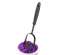 Eoixuqba Metal Potato Masher | Food Press Utensils | Small Avocado Smasher,for Beef Chicken Tomato Avocado Potato Vegetable Meat Dining Home Cooking
