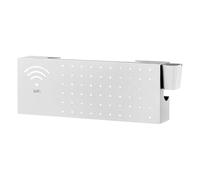 Eoixuqba Router Cover,Multifunctional Wall Mount Carbon Steel Organizer | WiFi Router Storage Cabinet,for Connection Cables Cord Electronics Network Internet Outlet Output Living Room TV Desktop