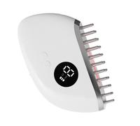 Eoixuqba Scalp Massage Comb | Compact Rechargeable Portable Brush 9 Vibration Hair Growth Comb - For Birthday Travel Business Travel Outdoor Room
