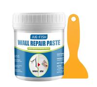 Eoixuqba Wall Repair Paste Kit, 100g Drywall Repair Cream With Scraper, Wall Mending Agent Cream, Ready Mixed Walls Filler & Mending Paste, Quick & Easy Solution To Fill The Crack & Hole