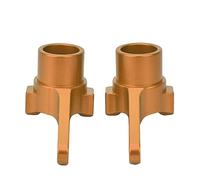 EOJDDPA Aluminum Alloy Knuckle Arm Uprights Steering Cup RC Car Parts High Performance Durable Upgrade Accessories for KYOSHO 4WD Optima Maxima Blue Red Yellow Silver (Yellow)