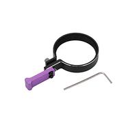 EOJDDPA Aluminum Alloy RC Transmitter Steering Wheel Trigger One Handed Control Adapter CNC Machined Durable Anodized for SCX10 Series RC Car Controller (Purple)