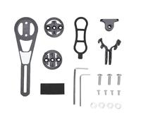 EOJDDPA Bike Computer Mount Holder Stopwatch Adapter Lightweight Durable Handlebar Extension Lamp Bracket for Cycling Enthusiasts Composite Material