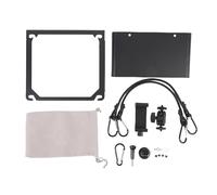 EOJDDPA Cell Phone Fence Mount with Shade Game Changer Mounting Kit Aluminum Alloy Sturdy Rotatable Phone Camera Holder for Baseball Football Rugby Softball Games Recording