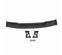 EOJDDPA High Simulation Model Accessory Plastic Universal Tail Wing for 1/10 Scale Drifting RC Car Black 19cm Lightweight Durable Aerodynamic Design Easy Install