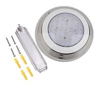 EOJDDPA LED Underwater Light 18W Stainless Steel Pool Light for Swimming Pools Fountains Landscape Lighting AC12V Safe Voltage IP68 Rated
