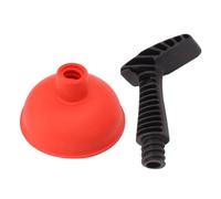 EOJDDPA Mini Plunger Powerful Slip Proof Handle Efficient Small Drain Plunger for Toilet Bathtub Sink Silicone 3.2oz (Type 1)