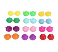 EOJDDPA Portable Adorable Animal Shape Contact Lens Case Container Travel Eye Contact Lens Storage Box Cute Animal Design for Travelers and Outdoor Enthusiasts Multicolor 12 Pack