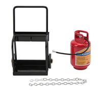 EOJDDPA RC Fire Extinguisher Trim Highly Simulated Vivid Lifelike Mini Fire Extinguisher Tool Cart Toy RC Car Accessories for 1/10 Universal Remote Control Car Zinc Alloy Iron Black Red