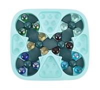 EOJDDPA Rotate Pinball Game with Base Stress Relief Bead Game Educational Toy for Kids Adults Autism Anxiety Relief ABS Material Desk Toy Family Party Fun (18 beads)