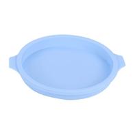 EOJDDPA Silicone Cake Mold Round Shape Baking Tray Plate 8 Inch Professional Food Grade Safe Non Easy Release for Home Kitchen Party Wedding Banquet Green Pink Blue 4Pcs (Blue 4-Pack 83065-C)