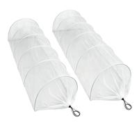 Eojpdji Cover Net for Vegetable Garden, 2-Piece Raised Bed Protective Barrier, Ultra Fine Mesh Net for Vegetables, Flowers and Useful Plants in the Greenhouse, Raised Bed as well as on the Patio and