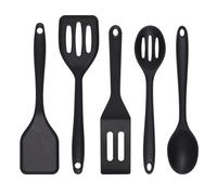 Eolilim Small Silicone Spatulas 5PCS, Mini Turner Easy to Clean, Flexible Small Spatula, Silicone Spatulas for Cooking for Fish, Fried Rice