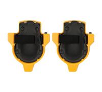 Eolohanar Rolling Knee Pads, Ergonomic Wheeled Cushion, Easy-Glide Mobility for Construction, Gardening, Flooring Installation, Adjustable & Protective, Lightweight, Yellow, 2 Pack