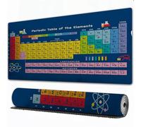 EOMKSE Mouse Pad Gaming Large Desk Pad Washable Mouse Pad Laptop Desk Mat, Periodic Table of the Elements, 12x31.5 Inch
