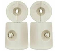 EONLION 4x Gazebo Feet Leg Anchor Tent Weights for Marquee & Market Stall in White EONLION White