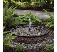 EONLION 90 LITRE SUMP WITH LID ROUND GARDEN in Black | Size: 100 cm EONLION Black 100 cm