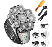 Eonlion 9D Bald Head Shavers Electric Shaver Cordless Wet In Grey grey