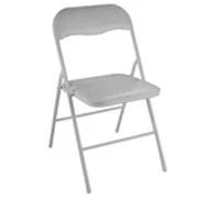 EONLION GREY FOLDING CHAIR FOLDABLE COMPUTER ROOM HOME OFFICE EONLION Grey