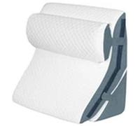 EONLION Large Wedge Pillow Cooling Memory Foam Orthopaedic for Acid Reflux in White EONLION White