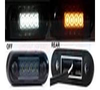EONLION LED Marker LightDark Easy Fit Lamp Truck Van Bar in Black EONLION Black