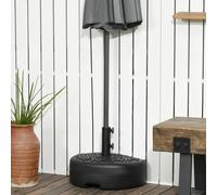 EONLION Round Umbrella Base Half Patio in Black | Size: 100 cm EONLION Black 100 cm
