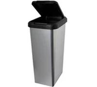 EONLION Silver Swing Lift Top Kitchen Bin Heavy Duty Long Lasting EONLION Silver