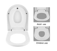 EONLION Toilet Seat for Toddlers Training Soft in White EONLION White