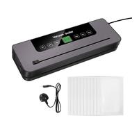 EONLION Vacuum Food Sealer Automatic Manual Sealer Dry Wet Pack Machine in Dark Grey | Size: 120 EONLION Dark Grey 120