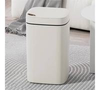 EONLION White-12L Automatic Motion Sensor Trash Can in White | Size: 100 cm EONLION White 100 cm