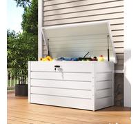 EONLION White Outdoor Storage Box 350L | Size: 100 cm EONLION White 100 cm